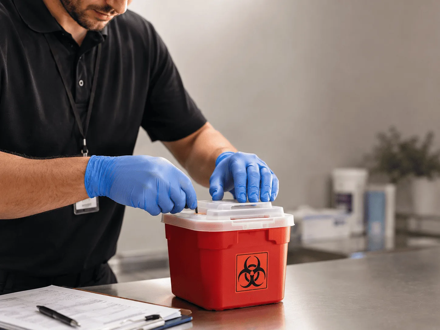 Why choose Sharps Waste Disposal in Laingsburg, MI